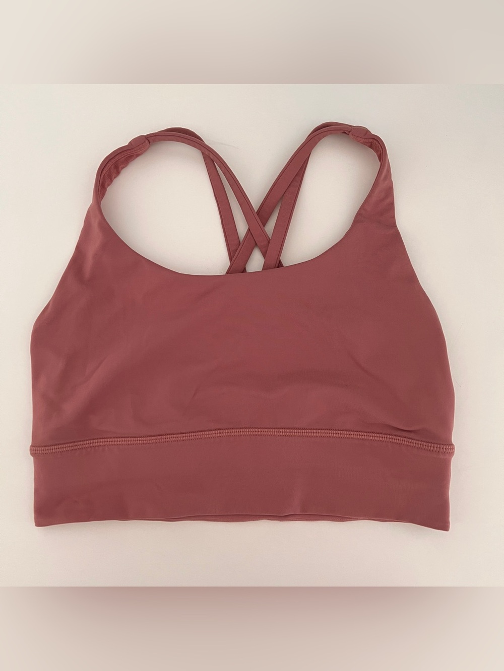 lululemon athletica Strappy Crossback Sports Bra - Dusty Rose